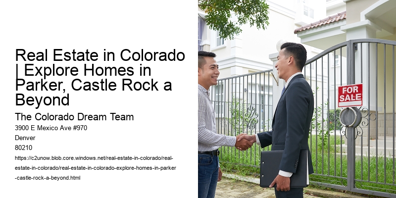 Real Estate in Colorado | Explore Homes in Parker, Castle Rock a Beyond